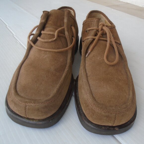 Bally Mens Suede Moccasin Size 9 D Brown main image 6